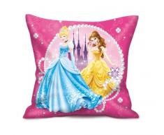 EASY LICENCES - Cuscino con Motivo Principesse Disney, 35 cm, Multicolore