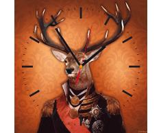 Contento Orologio da Parete, Legno