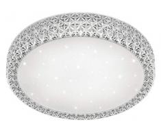 Reality Leuchten Pegasus Lampada da soffitto 27 W, Bianco, Diametro 60 cm