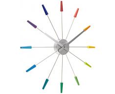 NEXTIME 2610DI Quartz Wall Clock Cerchio Multicolore Orologio da Parete