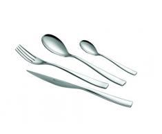 Set di Posate da Tavola Etoile in acciaio inox 18/10, per 6 persone, 24 pezzi