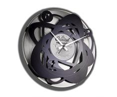 Discoclock Orologio da muro moderno Atomium, Argento