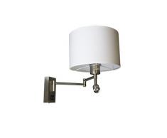 Interfan applique Ricoh E27, nichel satinato