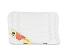 Badenia Bettcomfort Irisette Bambino, Cuscino piatto per bambini, Bianco, 40 x 60 cm