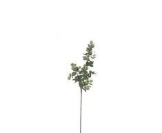 Aufora H0395Â A seta artificiale eucalipto fogliame pianta mazzo, verde