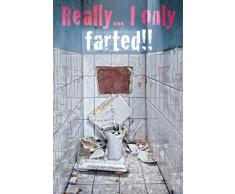 Empire 326782 - Poster Spiritoso con Scritta Really I Only Farted!! Dimensioni 61 x 91,5 cm
