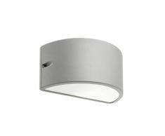 Sovil Applique mezza luna chiusa umbe alluminio