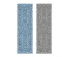 Polti MOPPY PAEU0356 Kit Panni per la Pulizia e lâAsciugatura di Vetri, Specchi e Finestre, 2 Pezzi, Microfibra, PAEU0356