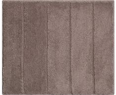 Grund, Tappetino da Bagno, 100% poliacrilico, Ultra Morbido, Antiscivolo, Certificato Oeko-TeÑ , Modello âLakeâ, Levio - Kakao, 50 x 60 cm