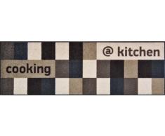 Wash+Dry - Tappeto @ Kitchen Brownish 60x180, Marrone