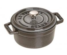 STAUB La Cocotte Casseruola, Ghisa, Grigio Grafite, 10 cm
