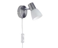 Brilliant Luca - Faretto in ferro cromato