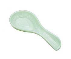 KitchenCraft KCSPRESTGRN Poggiamestolo, Bicchiere da Latte in Stile Vintage, Verde Giada