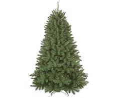 Triumph Tree 788041 - Albero di Natale artificiale Forest Frosted Pine, altezza 185 cm, ø 130 cm, 942 rami, colore: Verde