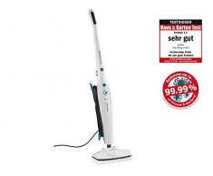 Leifheit CleanTenso Lavapavimenti a Vapore, Plastica, Bianco