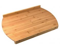 Dr.Oetker Classical Range of Kitchen Tools Cameo Tagliere 58x4x38 cm (Colore: Legno di bambÃ¹), quantitÃ : 1 Pezzo, Marrone, 58x38x4 cm