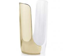 Guzzini Portabicchieri Bicolore Glam/Vintage, Sabbia, 9.5 x 10.3 x h18.5 cm