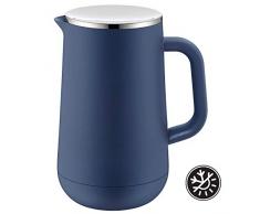 WMF Caraffa Termica Impulse Prussian Blue tÃ¨ e caffÃ¨ 1,0l, Altezza 23,4Â cm Inserto in Vetro con Tappo a Vite 24h Caldo & Freddo Confezione Regalo