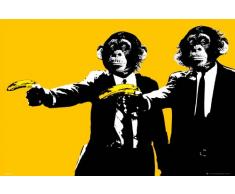 GB Eye, Monkeys, Bananas, Maxi Poster, 61x91.5cm
