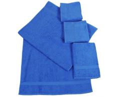 Dyckhoff 900536429 2 Asciugamani 50 x 100 cm e 2 Teli Doccia 70 x 140 cm, Colore: Azzurri