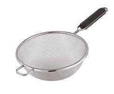 Paderno 12622-20 Colino a Rete â Scolapasta con manico Abs antiscottatura, ideale per filtrare, scolare e setacciare, rete in acciaio Inox, diametro 23 cm