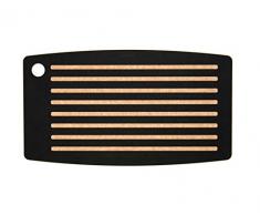 Epicurean Tagliere Pane Nero Tagliere, Legno, Nero,