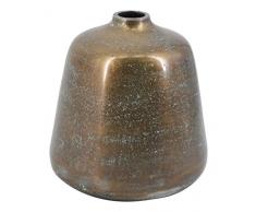 Moycor 765032 - Vaso Basso Antique in Bronzo e Verde, 18x18x18
