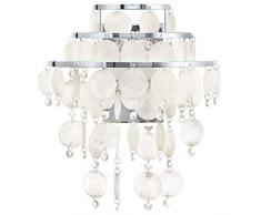 EGLO 90034 Applique da Parete E27, Bianco