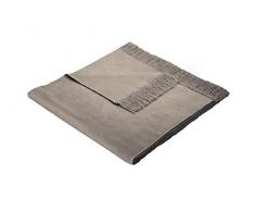 Biederlack Cotton Cover Coperta, Misto Cotone, Nocciola, 200 x 50 cm