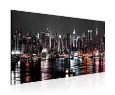 Quadro New York City 100 x 40 cm - XXL Immagini Murale Stampa su Tela Decorazione da Parete Pronte per lapplicazione - 601912a