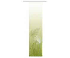 Home fashion Capri Tenda a Pannello, Poliestere, Verde, 245 x 60 cm