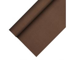 Papstar, Tovaglia, Tessuto Simile, in Tessuto Non Tessuto Soft Selection Plus 25Â m x 1,18Â m Marrone su Rotolo, 84948