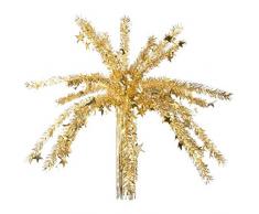 Autour de Minuit 5ETI006OR - Lampada a Sospensione Natalizia, in PVC, 129 x 137 cm, Colore: Oro