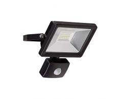 Goobay 58999 Faro da Esterno a LED con Rilevatore di Movimento, 20 W, Nero