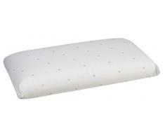 Pikolin Home - Guanciale in lattice naturale, sfoderabile, 40 x 80 cm, altezza 9 cm. Tutte le misure