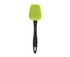 Lékué 0201200V10 - Cucchiaio in silicone, 27 cm, verde