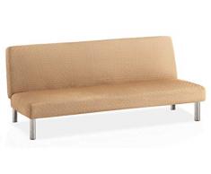 Bartali Copridivano Click-Clack Elastico Olivia - Colore Beige - Dimensione Standard (da 170 a 205cm)