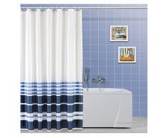 FERIDRAS 187030 Tenda Doccia, Poliestere, Multicolore, 5x240x200 cm