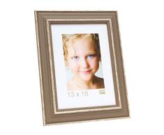 Deknudt Cornice Portafoto in Legno 13 x 18 cm Colore Beige
