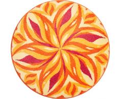 Grund Dancing Sky Tappeto per Il Bagno, Poliacrilico Supersoft, Arancia, 60 cm