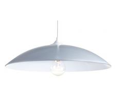 Lampadario Mondo Colors, Sospensione Vetro, 75 W, Bianco, Ã 37 x H 12 cm