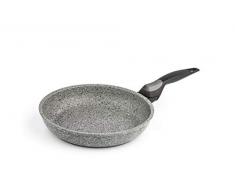 Barazzoni, Linea induction facile plus, Padella Ã¸24 cm manico staccabile, Made in Italy