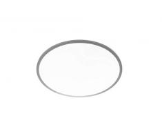 WOFI LINOX Lampada da soffitto 37 W, Argento