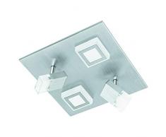 Eglo MASIANO Lampada da soffitto Integriert, Argento