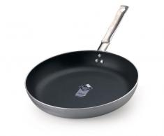 Pentole Agnelli Family Cooking Alluminio Padella Svasasata Bassa con Manico, 20 cm