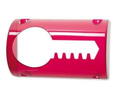 DEA HOME Z120M071 Okey Appendichiavi in Plastica Traslucida, Articolo 120, Fucsia