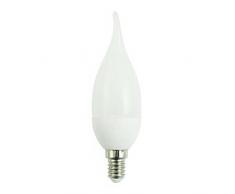 Kooper Lampadina a LED Colpo di Vento E14, 5 W, Bianco
