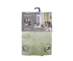 Homea - Tenda con passanti, in poliestere, 140 x 240 cm, ceramica, menta, 140x1x240 cm