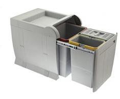 Elletipi PTA 4045A Pattumiera Differenziata Estraibile per Base