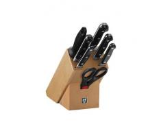 Zwilling 35662-000-0 Professional S - Ceppo Porta Coltelli, Legno Naturale, 8 Pezzi